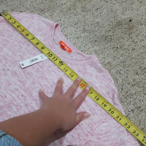 Joe Fresh Pink Sweater - NWT - Picture 5 of 6